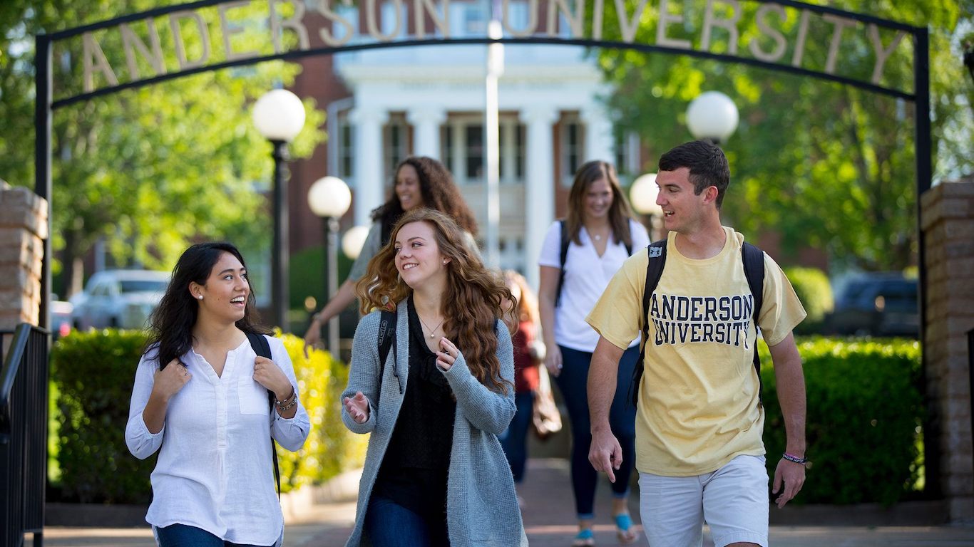 The top 50 U.S. colleges that pay off the most in 2020