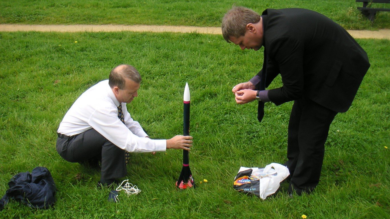 Rocket preparation by Lee Haywood