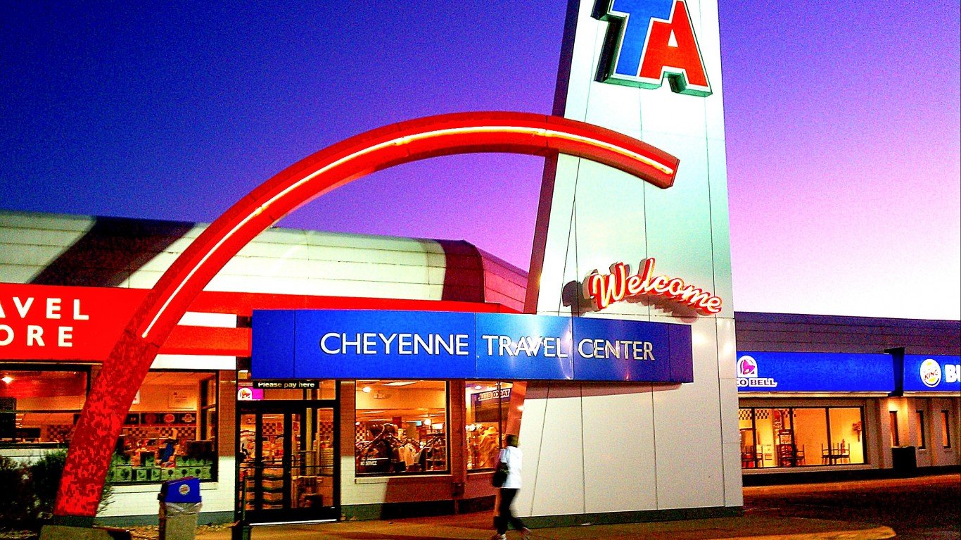 Cheyenne Travel Center by Tony Webster