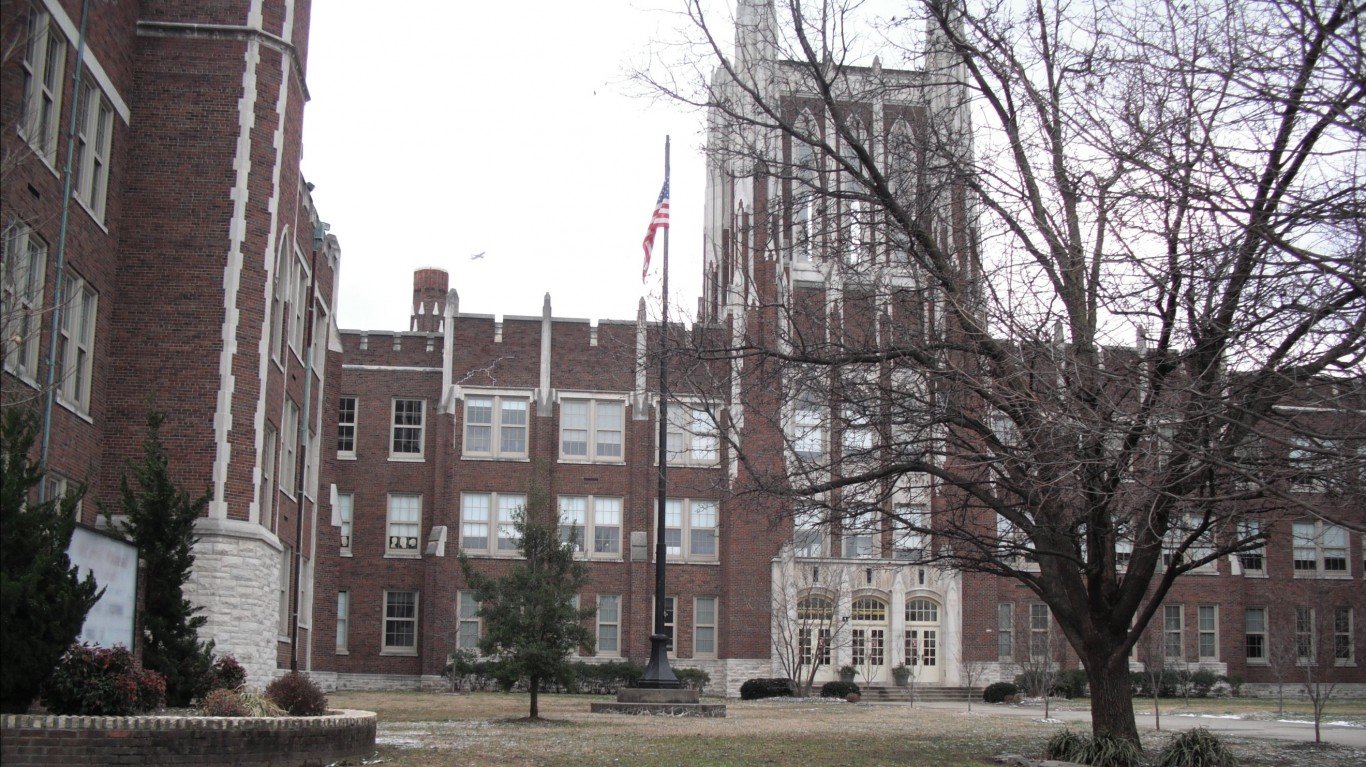 DuPont Manual High School by local louisville