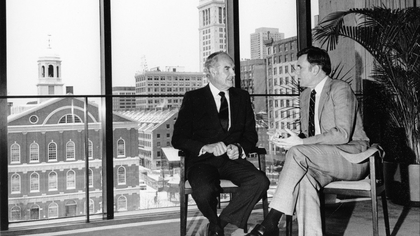 George McGovern and Mayor Raym... by Boston City Archives