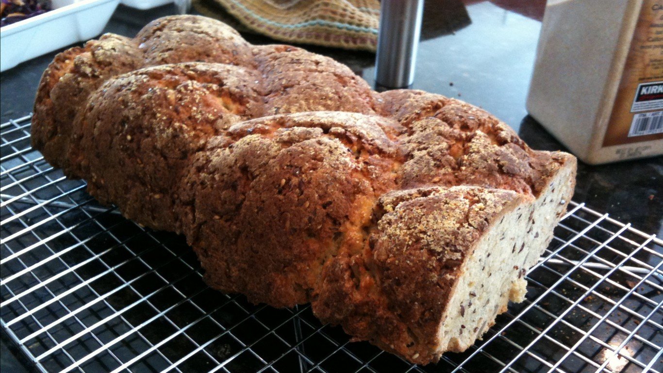 Fresh loaf of savory gluten-fr... by Dion Hinchcliffe