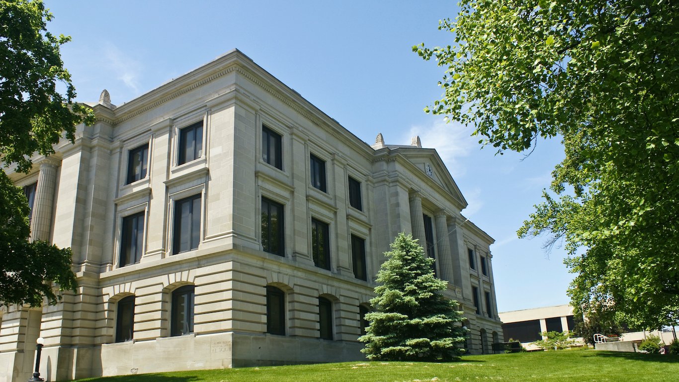 Hendricks County Indiana Courthouse by Paul J Everett
