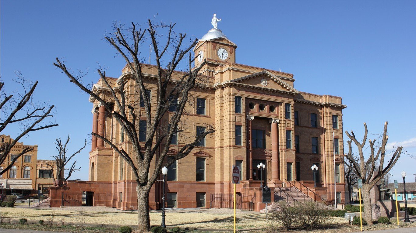 Jones County Courthouse, Anson... by Nicolas Henderson