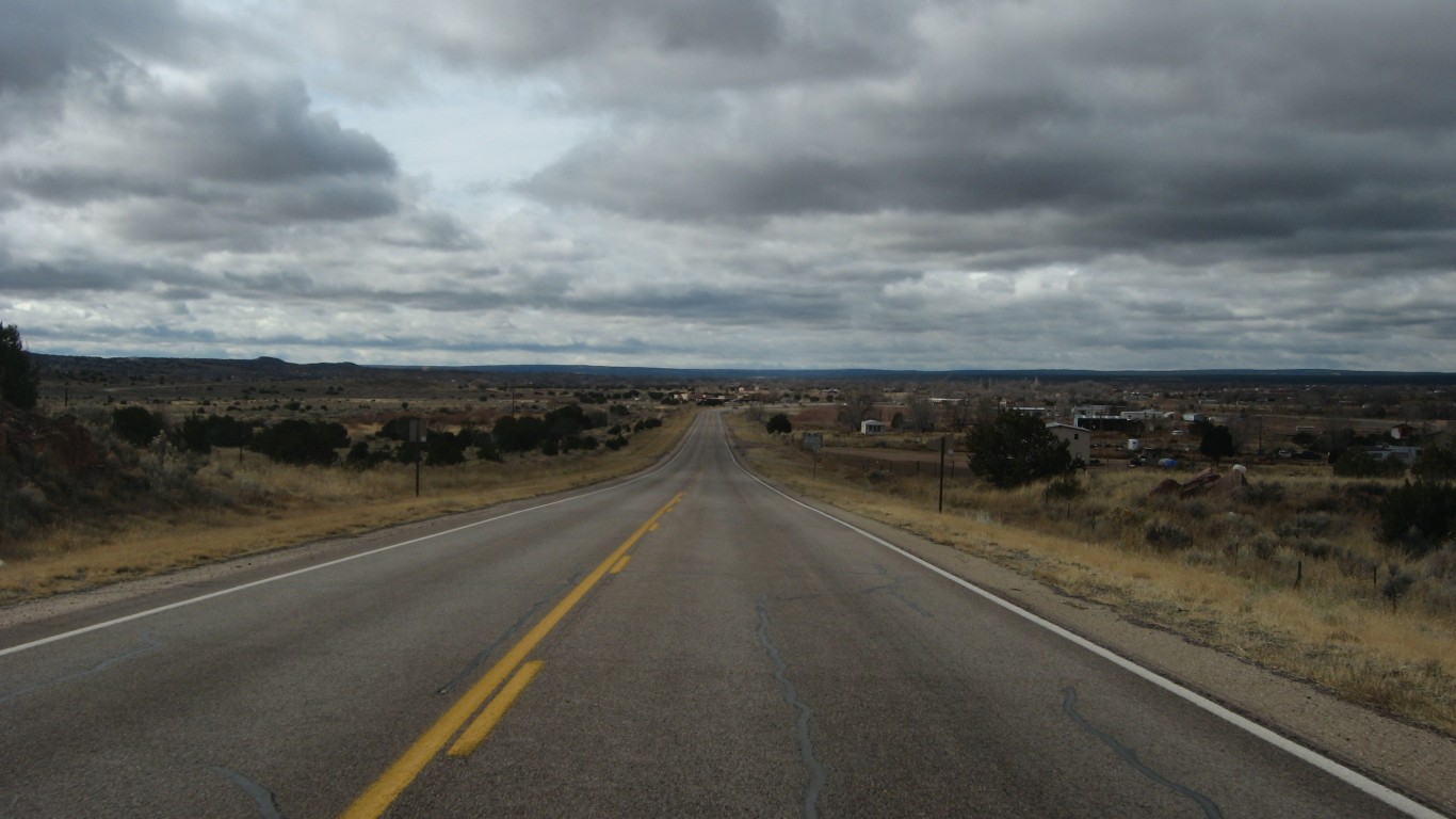 Approaching Zuni Pueblo, New M... by Ken Lund