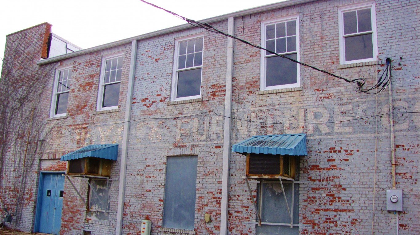 Laurinburg Ghost Sign by Gerry Dincher