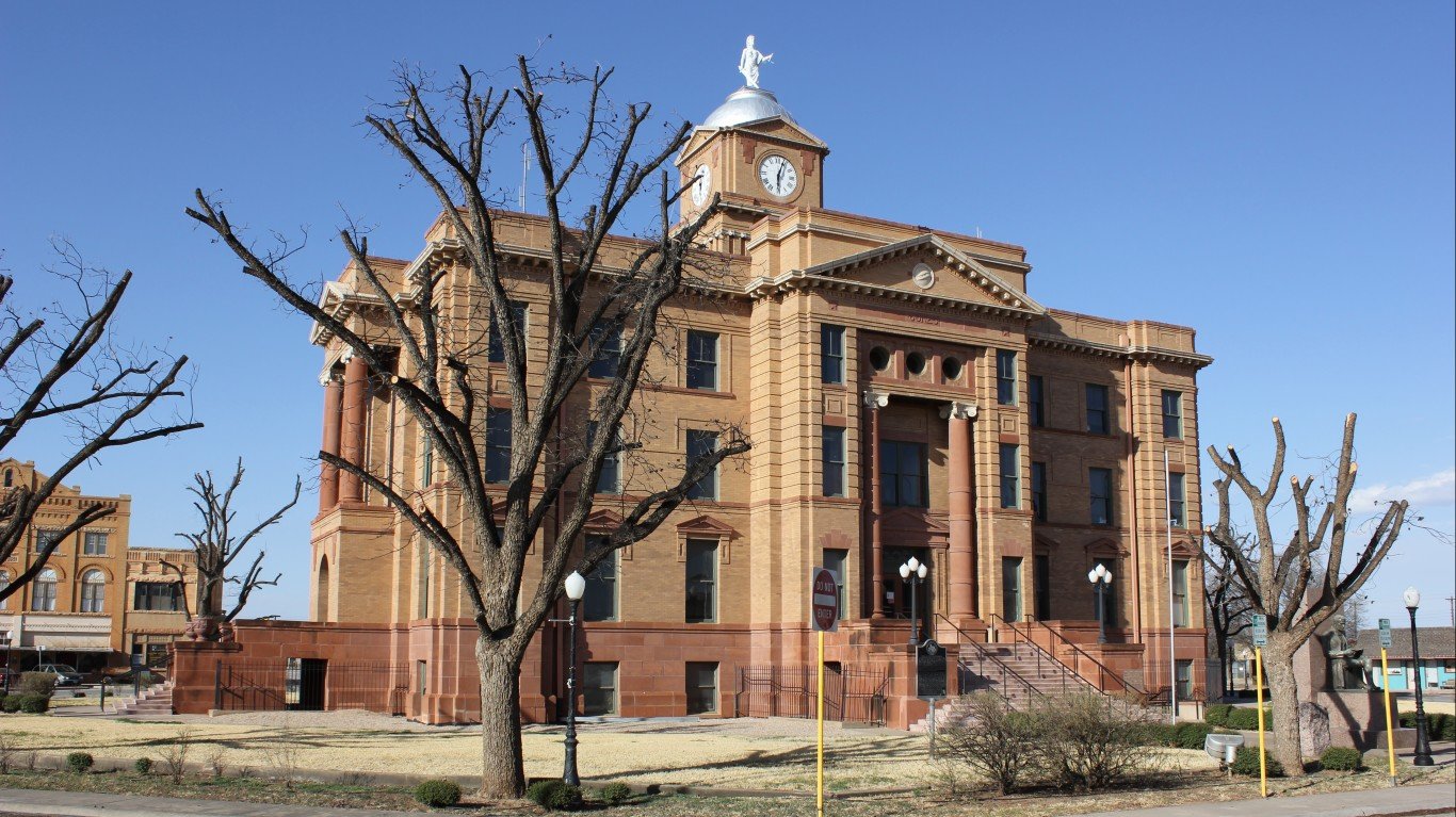 Jones County Courthouse, Anson... by Nicolas Henderson