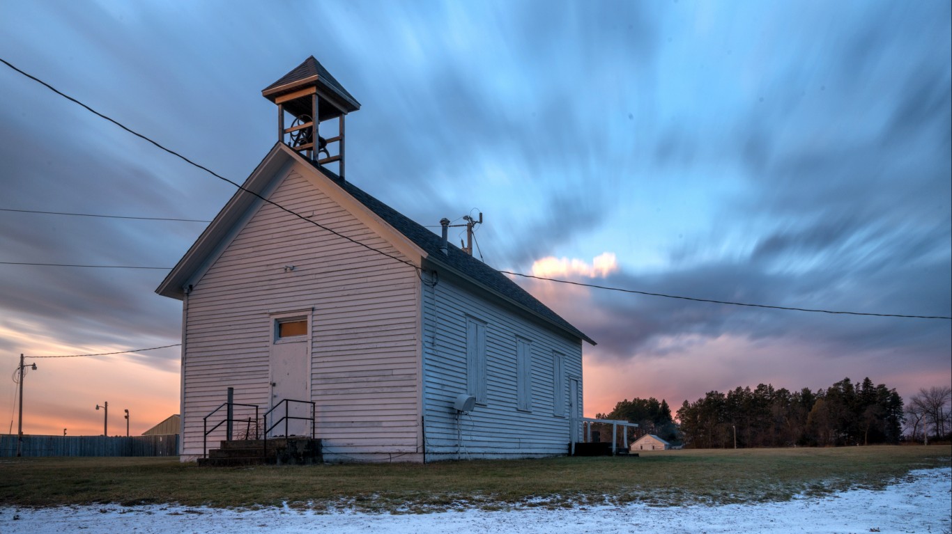 Church at Hubbard Fairgrounds,... by Lorie Shaull