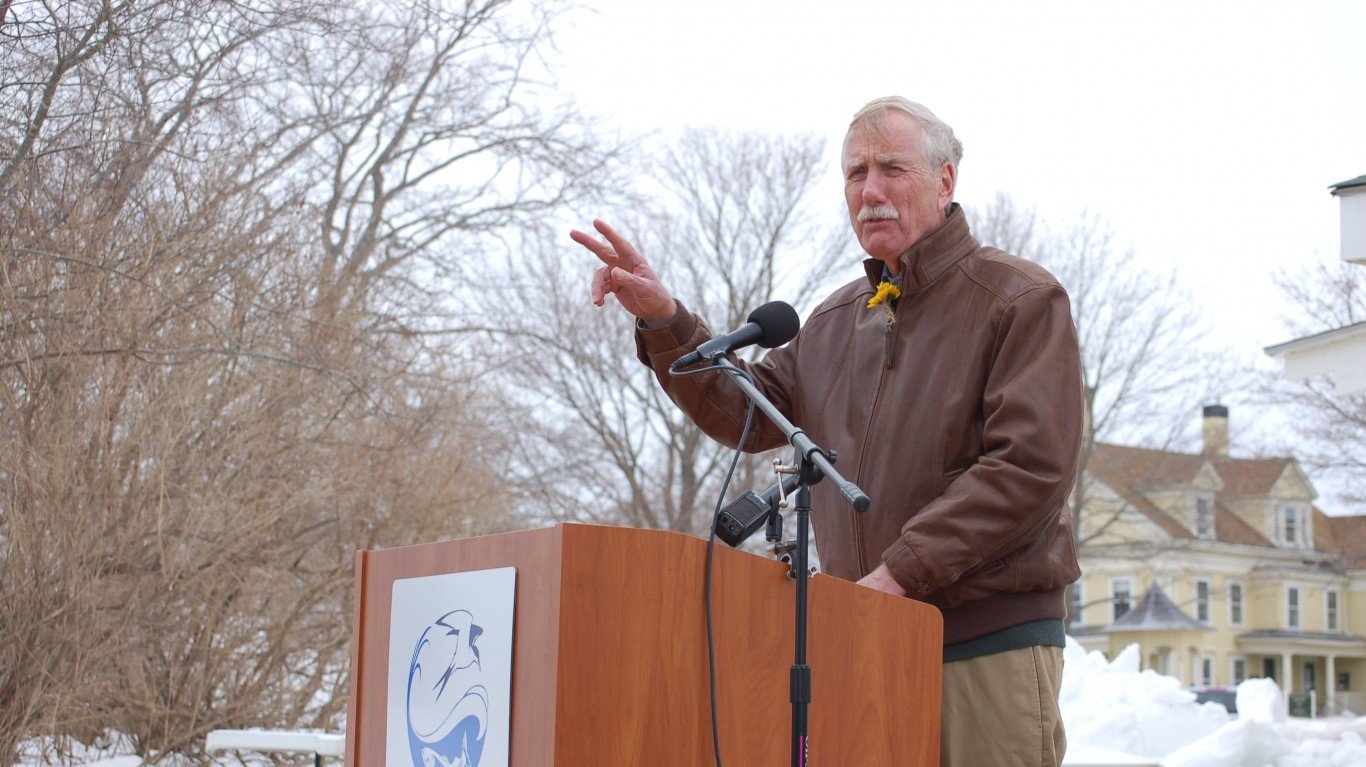 Sen. Angus King speak at the W... by The Wells Reserve at Laudholm