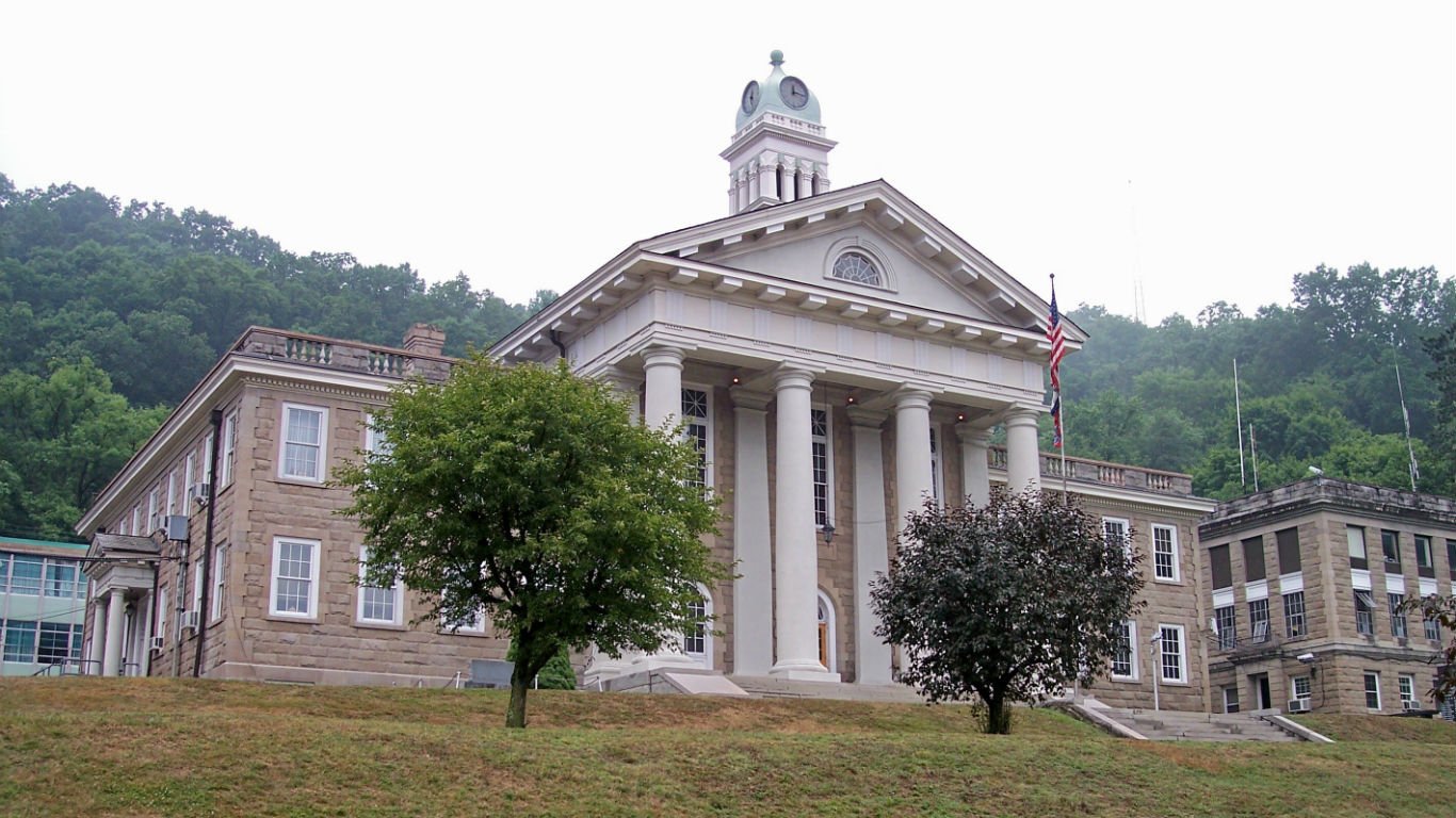 Wyoming County Courthouse West Virginia by Tim Kiser