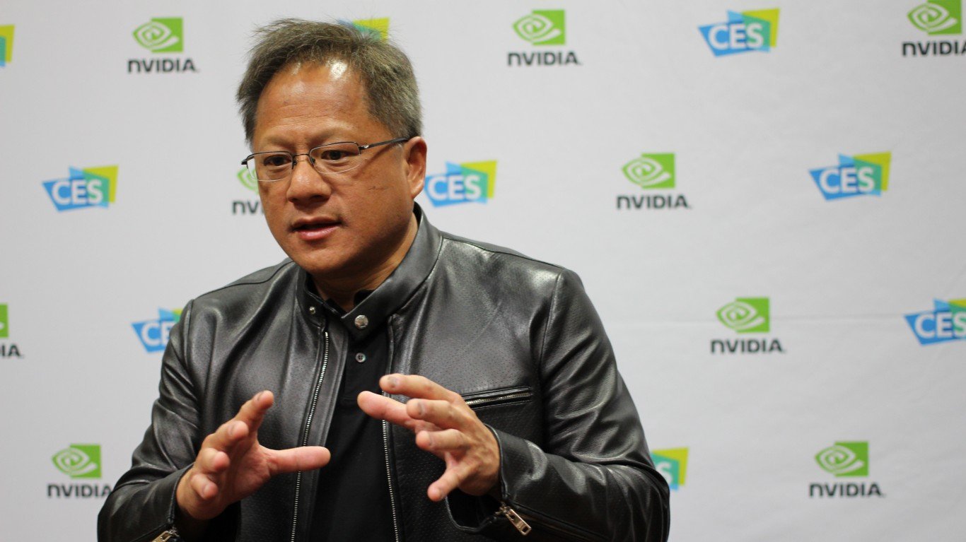 Nvidia CEO Jensen Huang by Maurizio Pesce