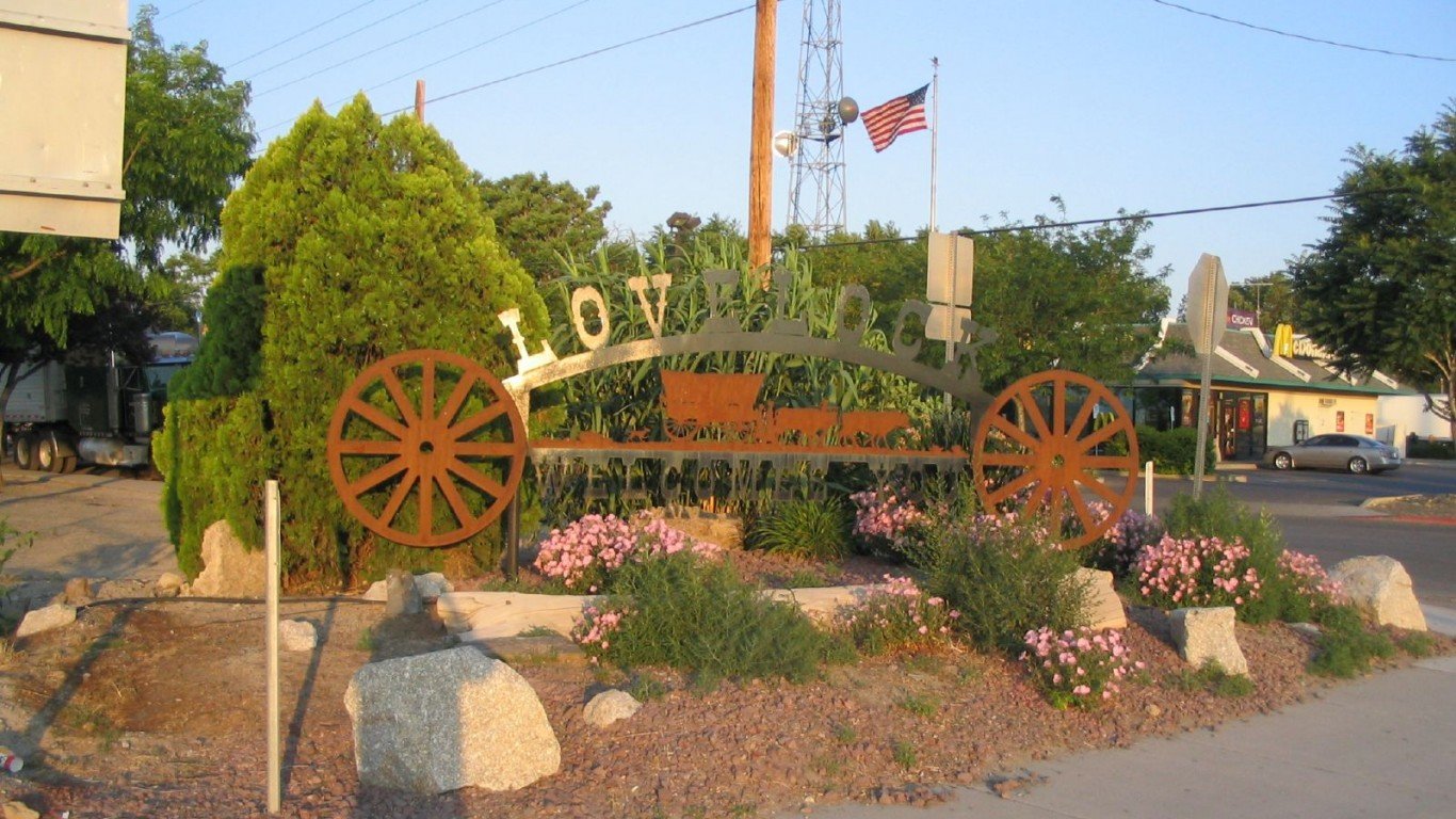 Welcome to Lovelock, Nevada by Ken Lund