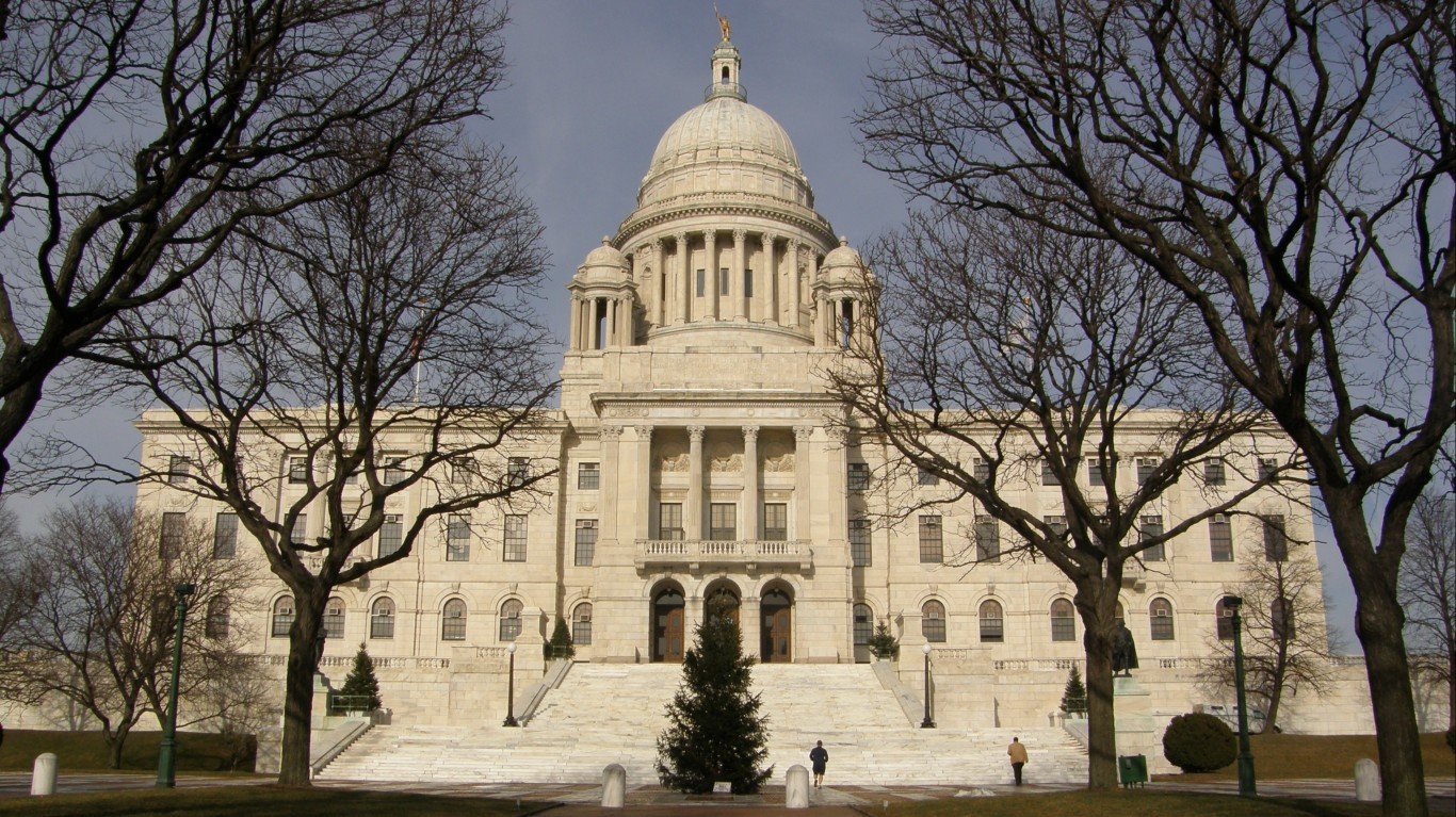 Rhode Island's State Capitol by Jim Bowen