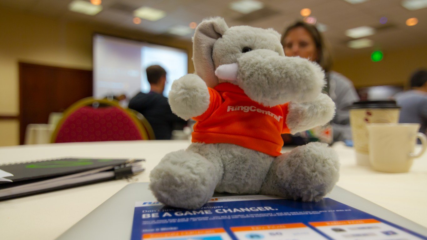 RingCentral plushie by Kevin Boyd