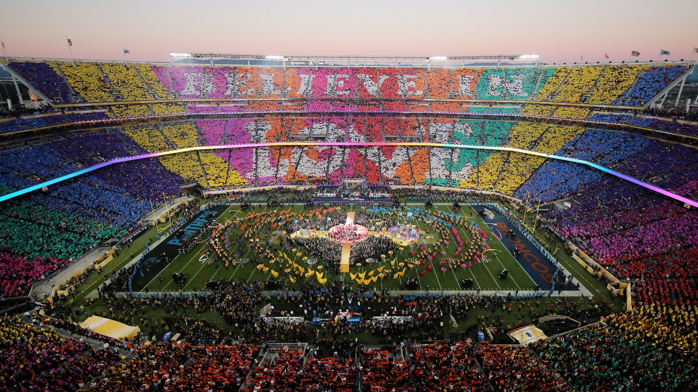 Who Performed at Every Super Bowl's Halftime Show 24/7 Wall St.