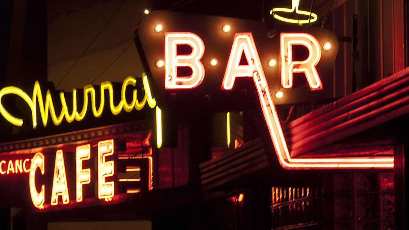 Bar lights by Howard Hecht