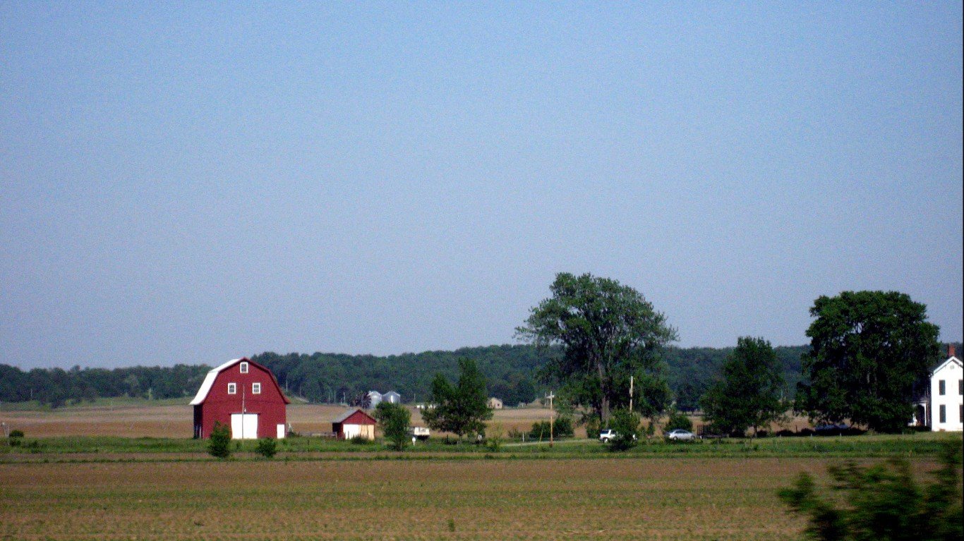 Indiana Farmstead by David B. Gleason