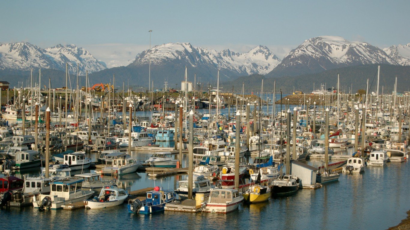 Homer Harbor by Brian