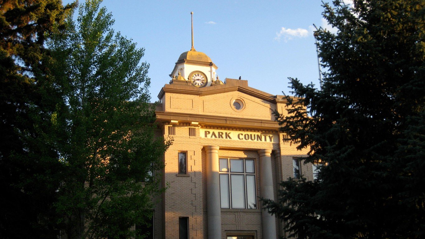 Park county wyoming courthouse by Richie Diesterheft