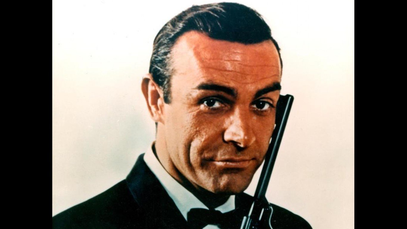 Sean Connery as James Bond by Johan Oomen