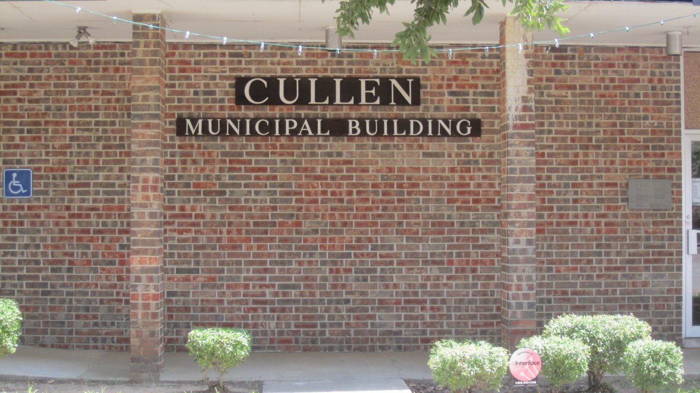 Cullen, LA, Municipal Building  by Billy Hathorn