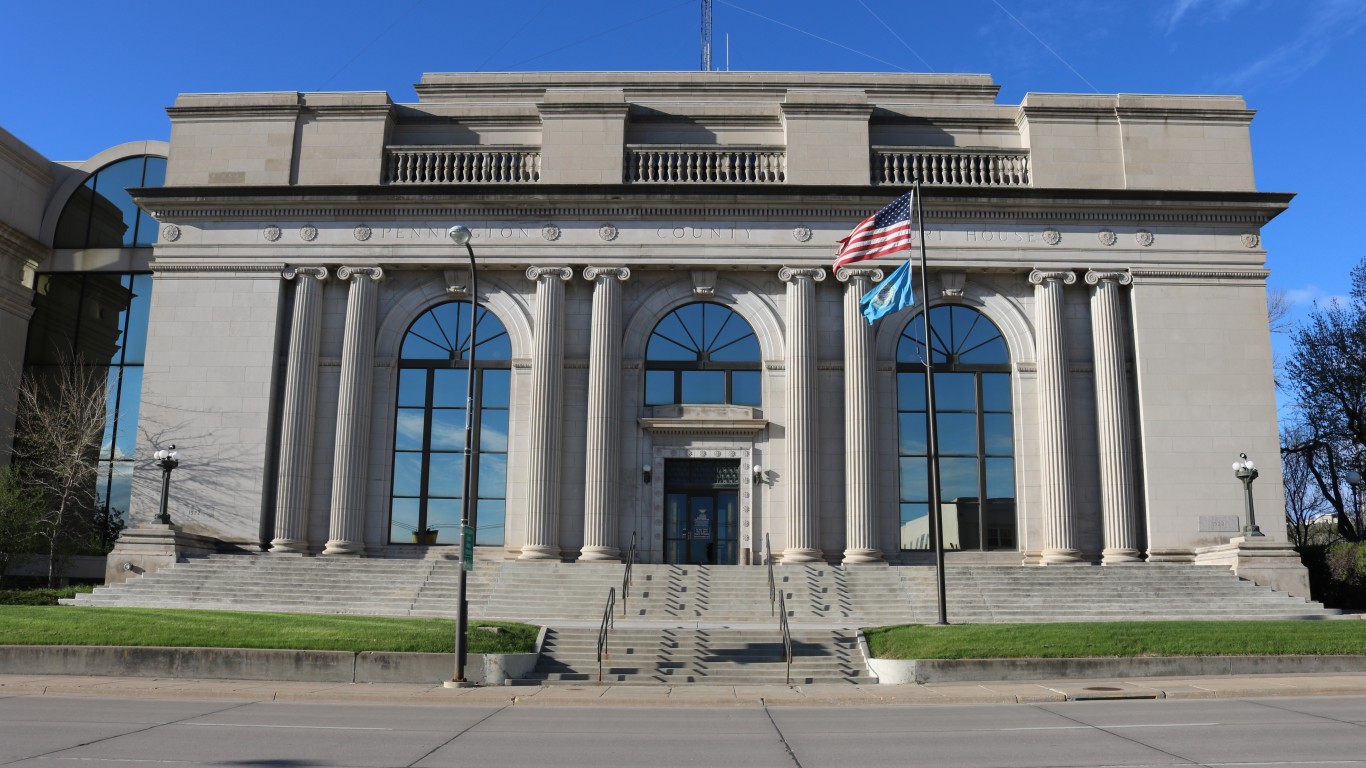 Pennington County Courthouse by Jeffrey Beall
