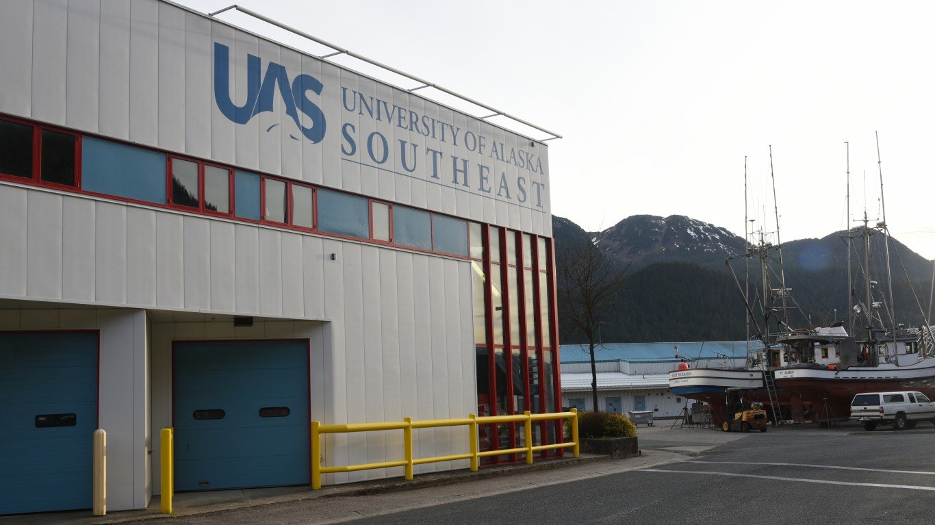 UAS, University of Alaska Southeast. Juneau, Alaska by  The Alaska Landmine