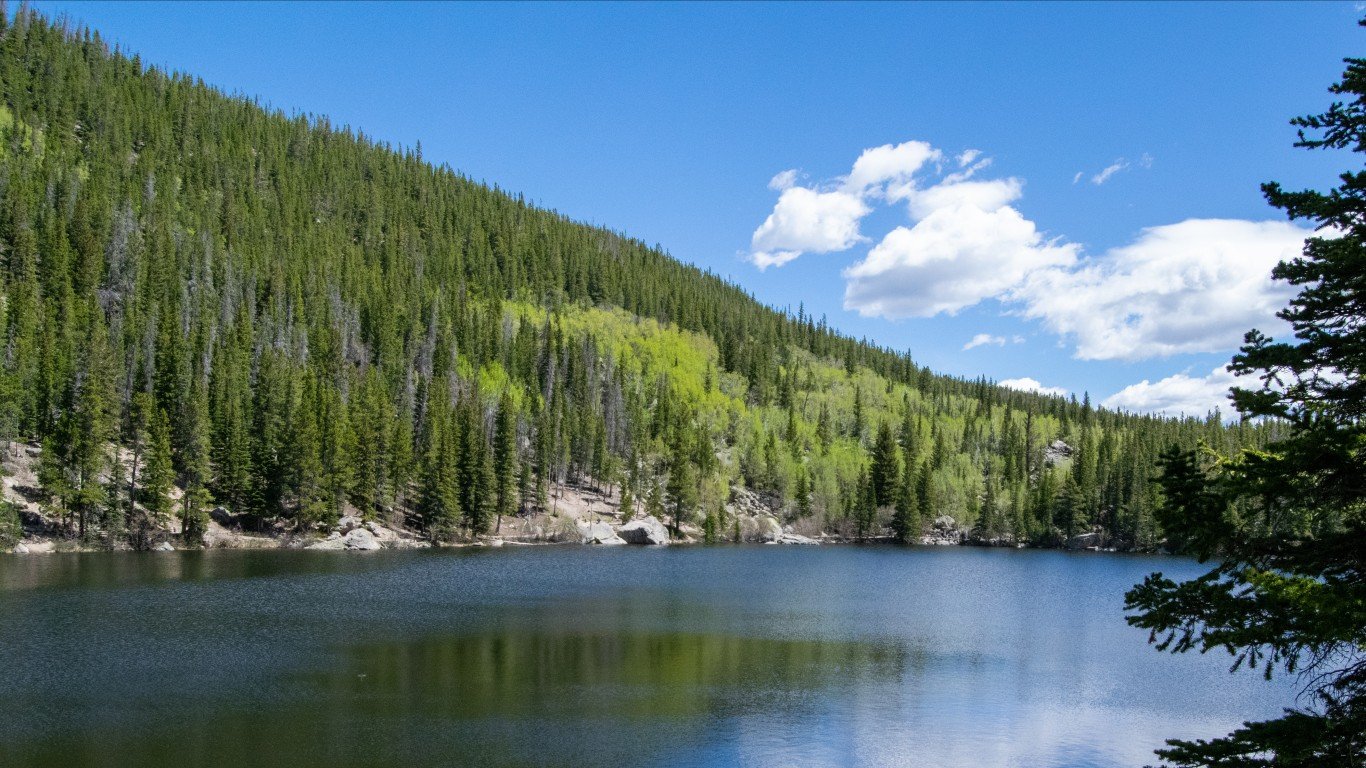 Bear Lake, Rocky Mountain Nati... by Mark Collins