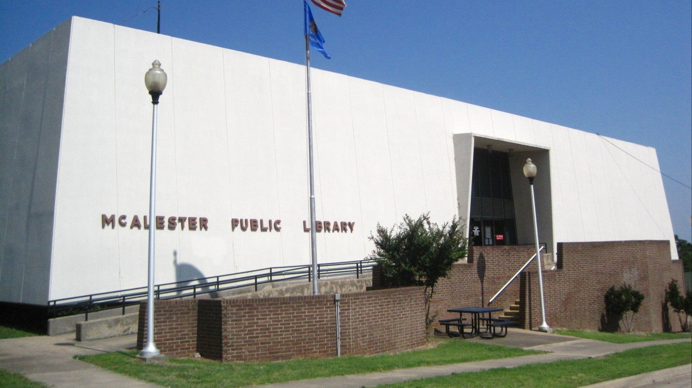 McAlester Public Library by Michael Allen