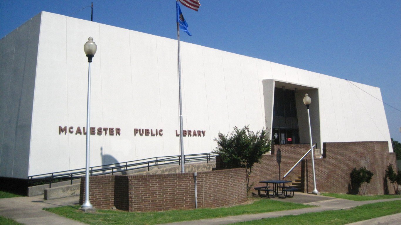 McAlester Public Library by Michael Allen