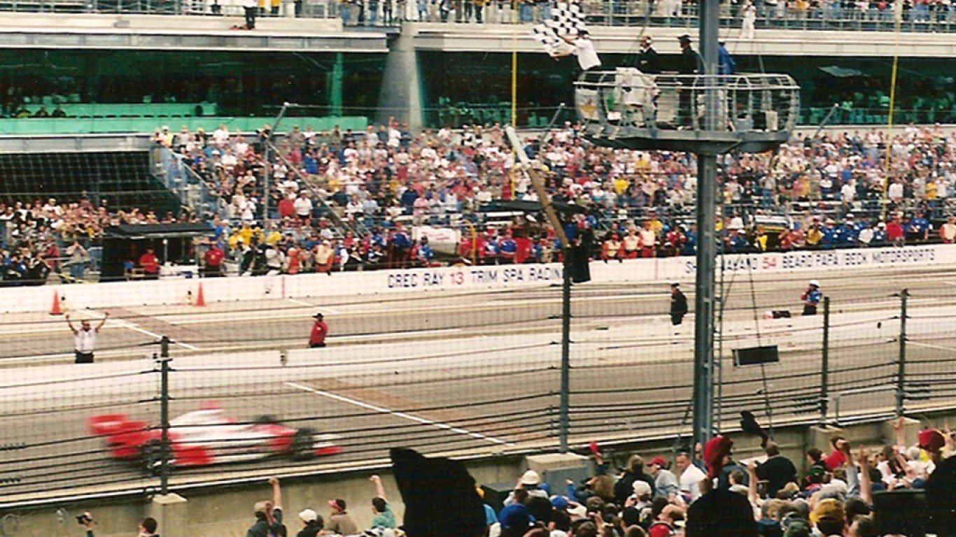 winner; Indy 500 by Global Jet