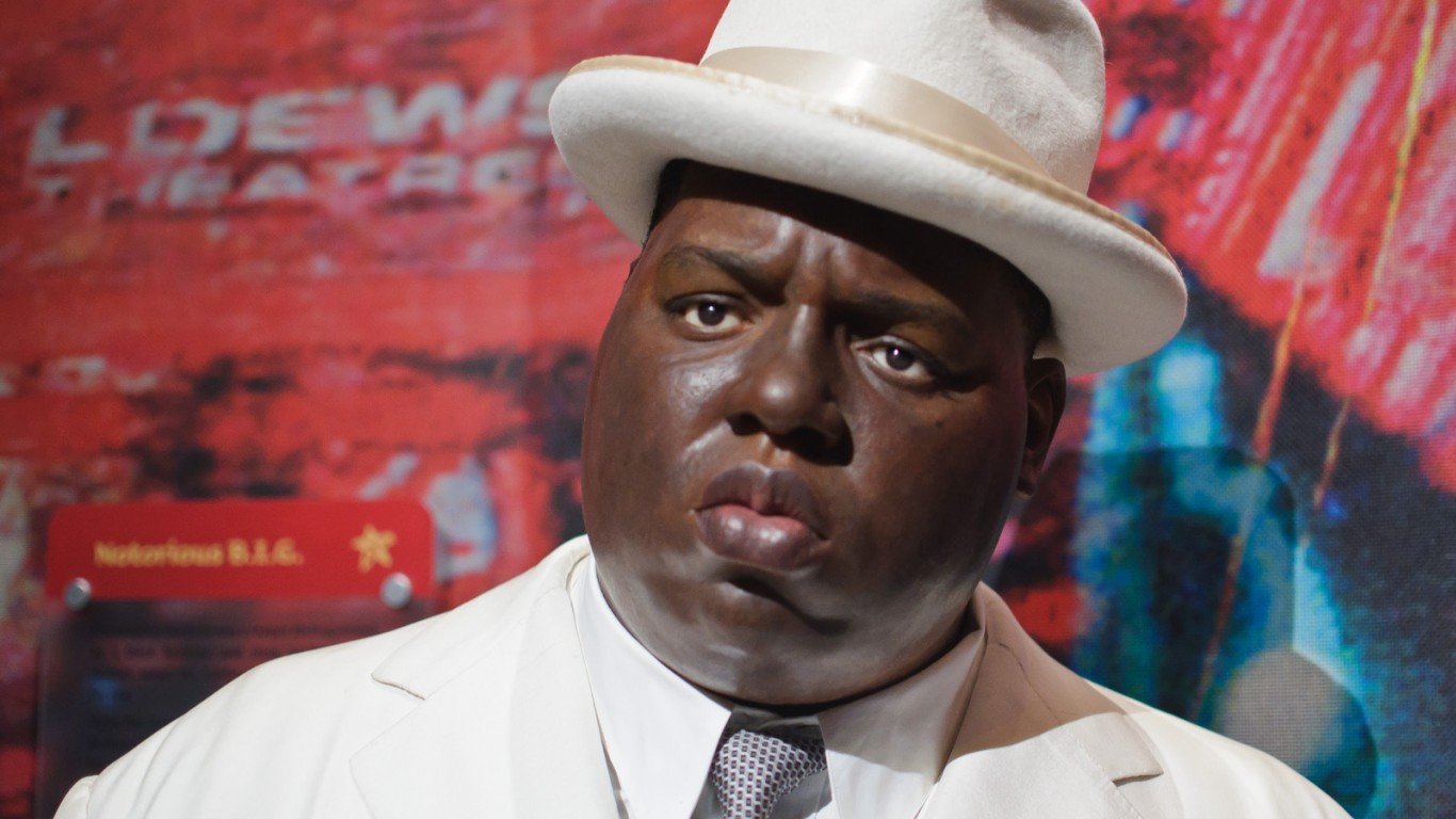 Notorious B.I.G. at Madame Tussauds New York by Scarlet Sappho