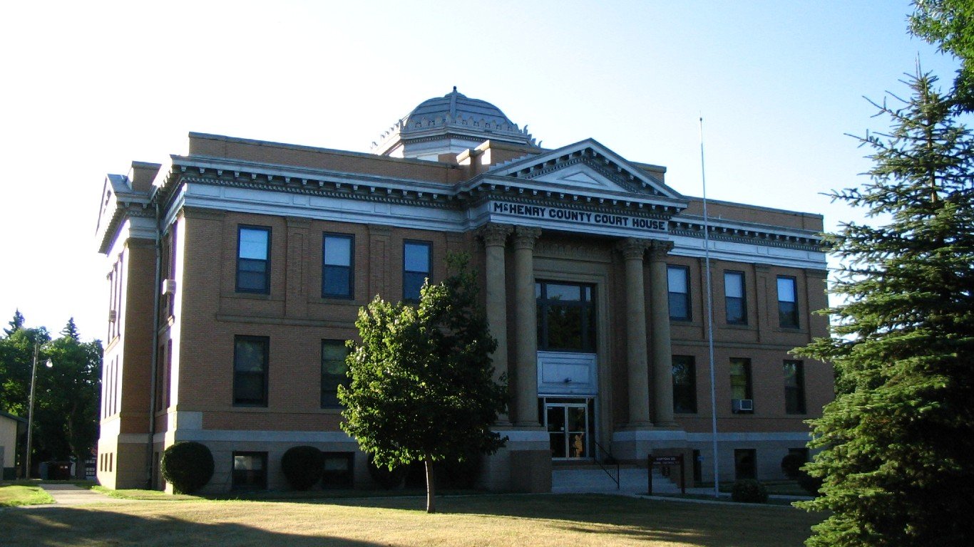 McHenry County Courthouse - Towner North Dakota by Publichall