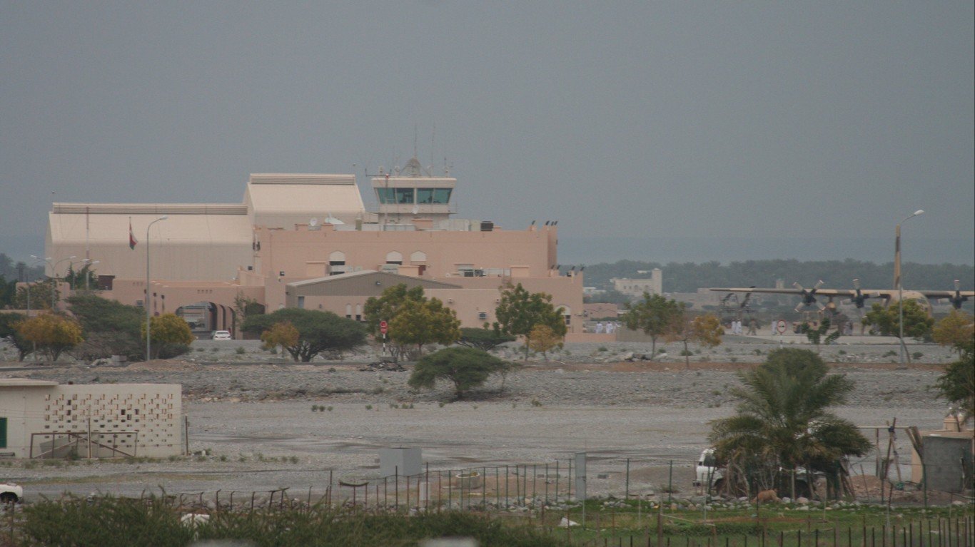Khasab Airport in Oman by Ryan Lackey