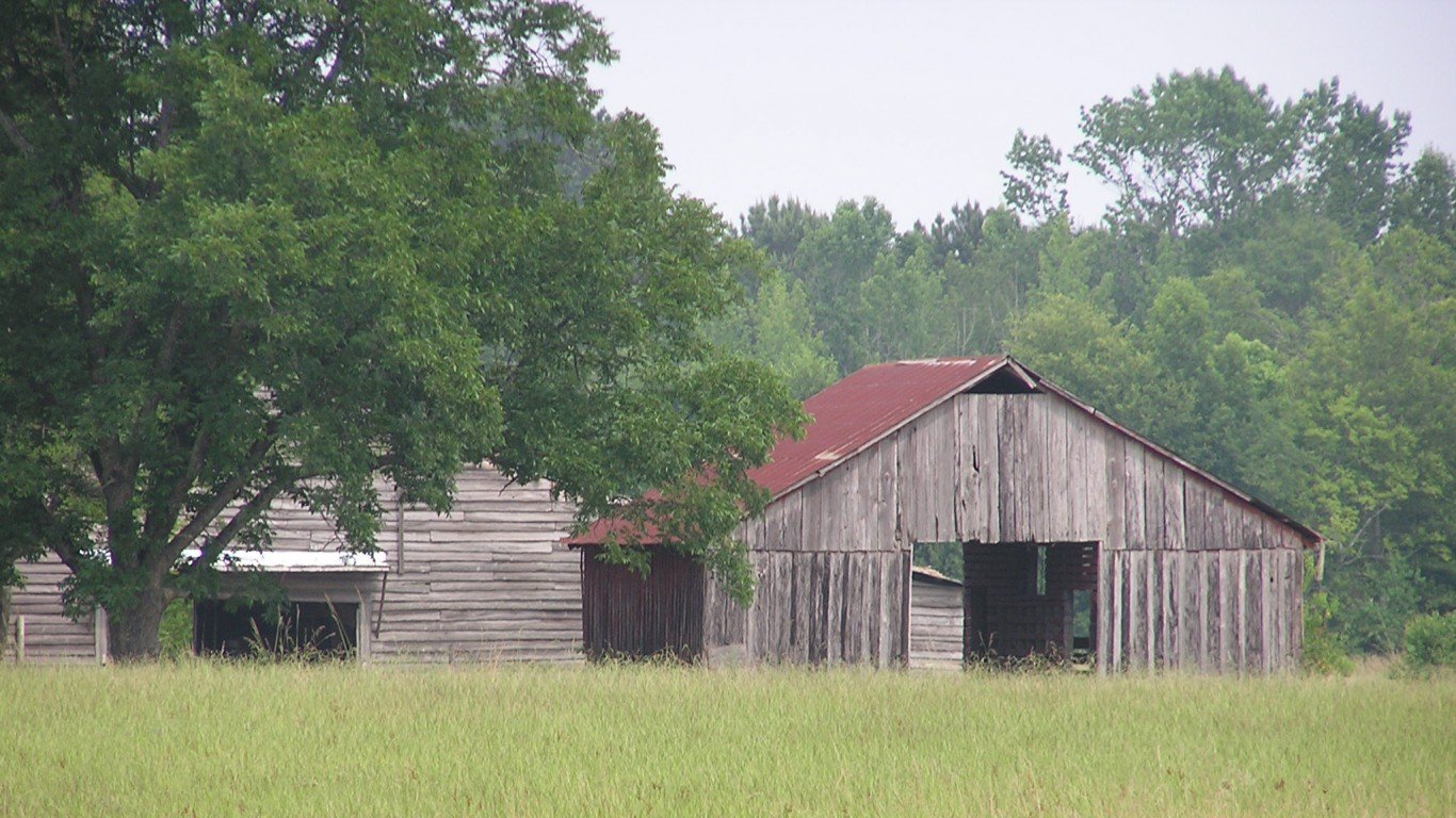 Barn in Madison, Miss. by Shawn Rossi