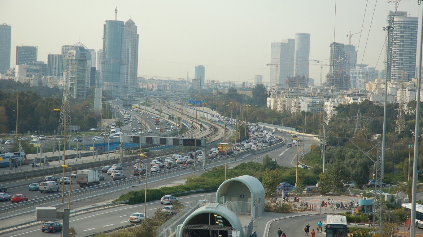 Morning Traffic - Tel Aviv by David King