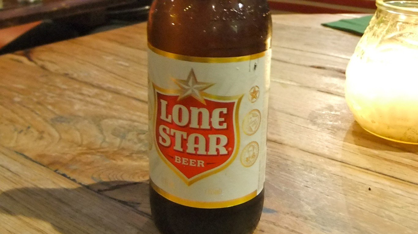 Lone Star Texan beer by James Cridland