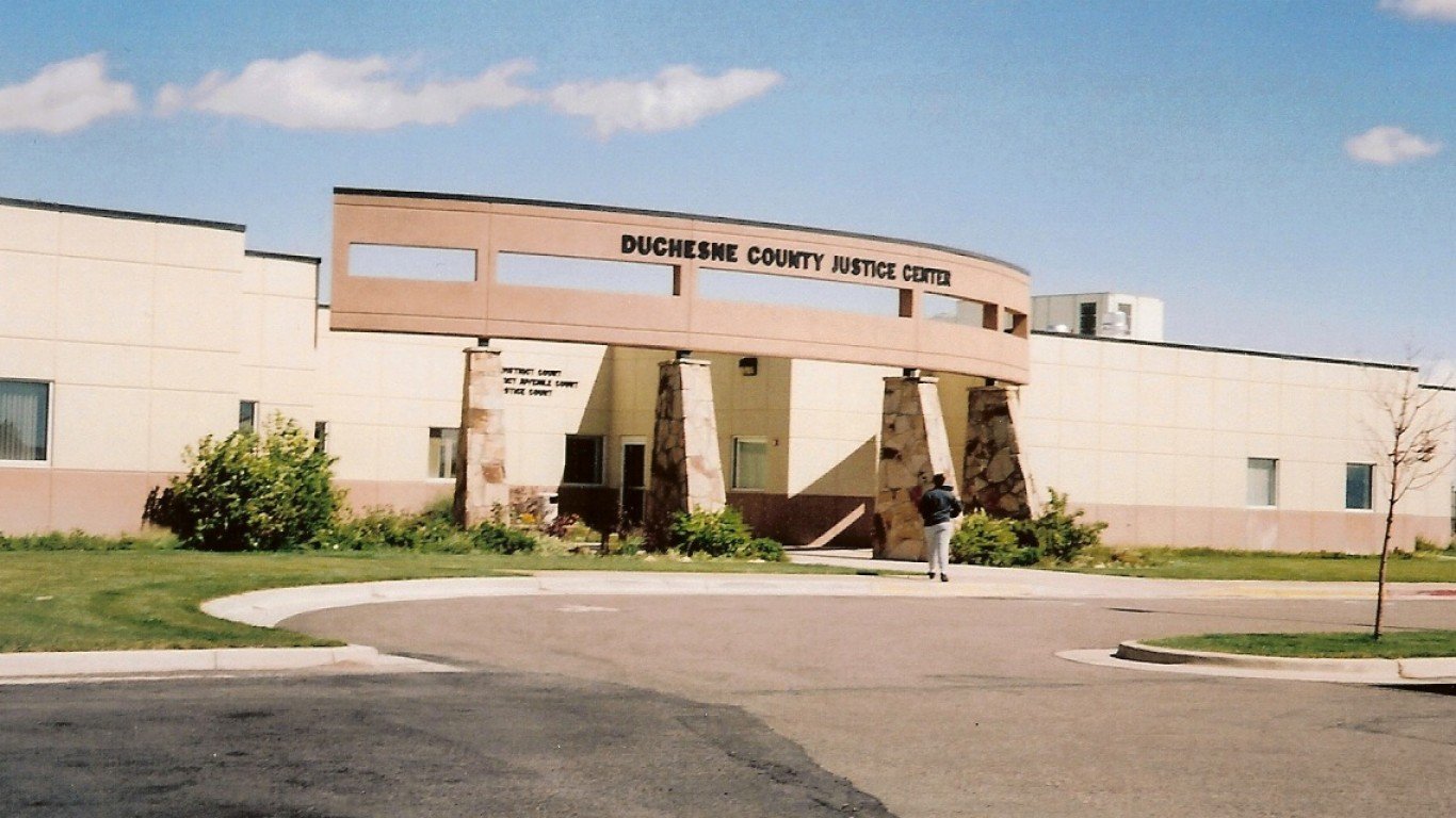 Duchesne County Courthouse, Du... by Ken Lund