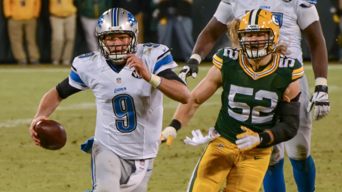 Matthew Stafford, Clay Matthew... by Mike Morbeck