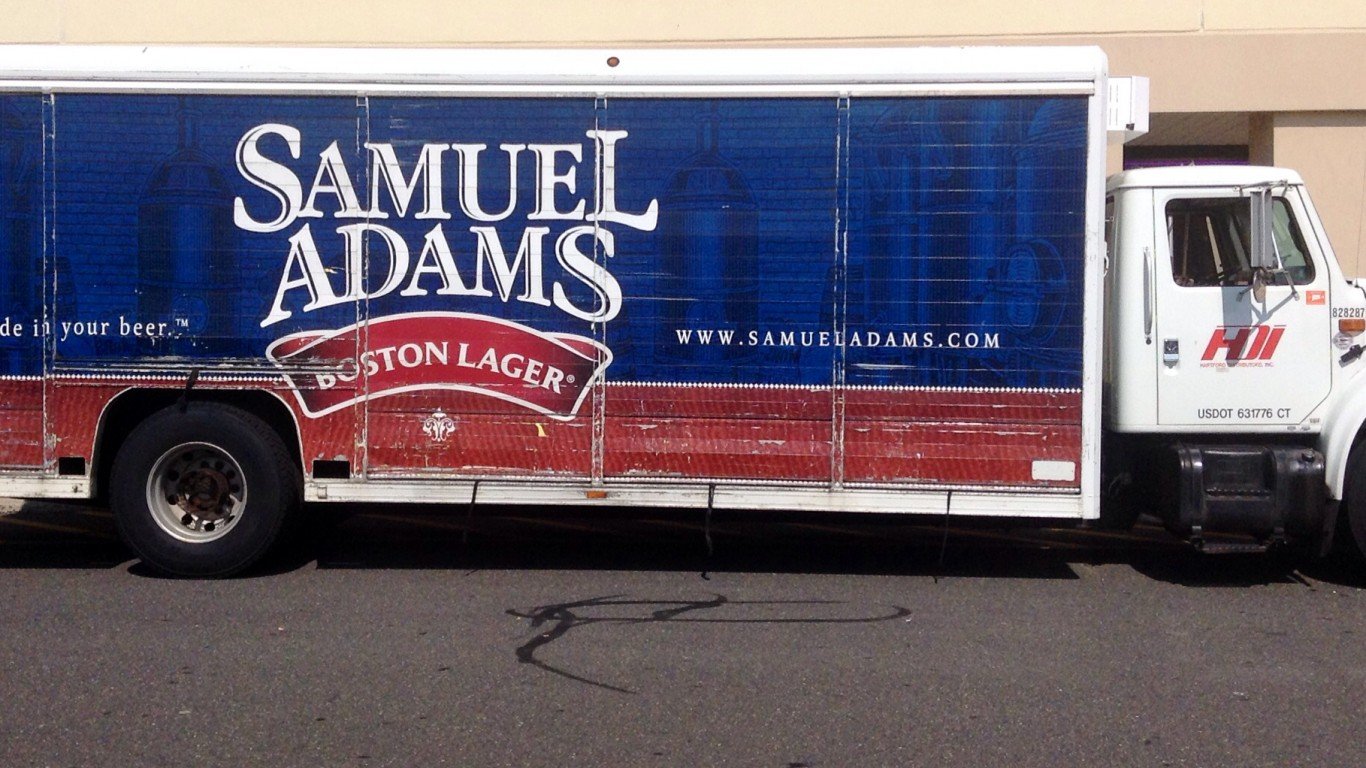 Samuel Adams Beer by Mike Mozart