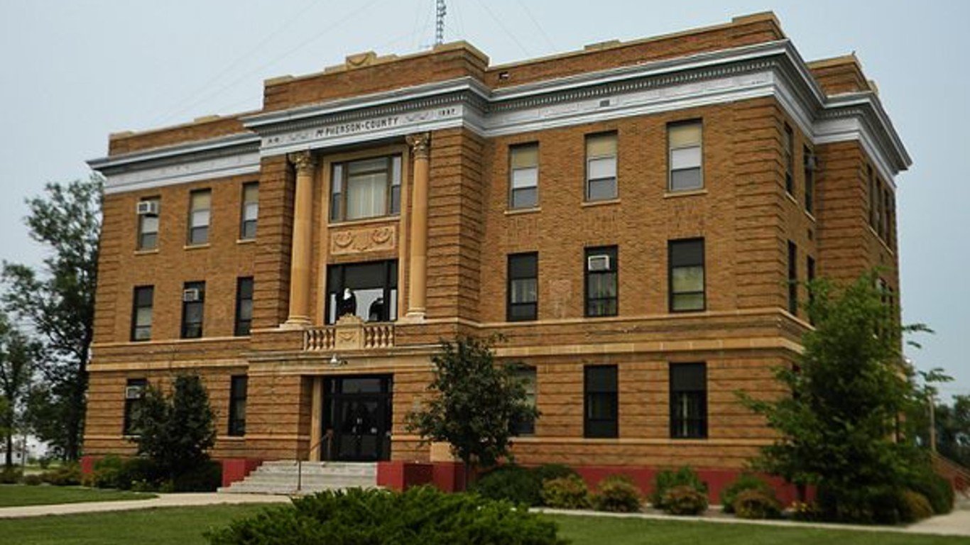 McPherson County Courthouse NRHP 86003020 McPherson County, SD by Jon Roanhaus
