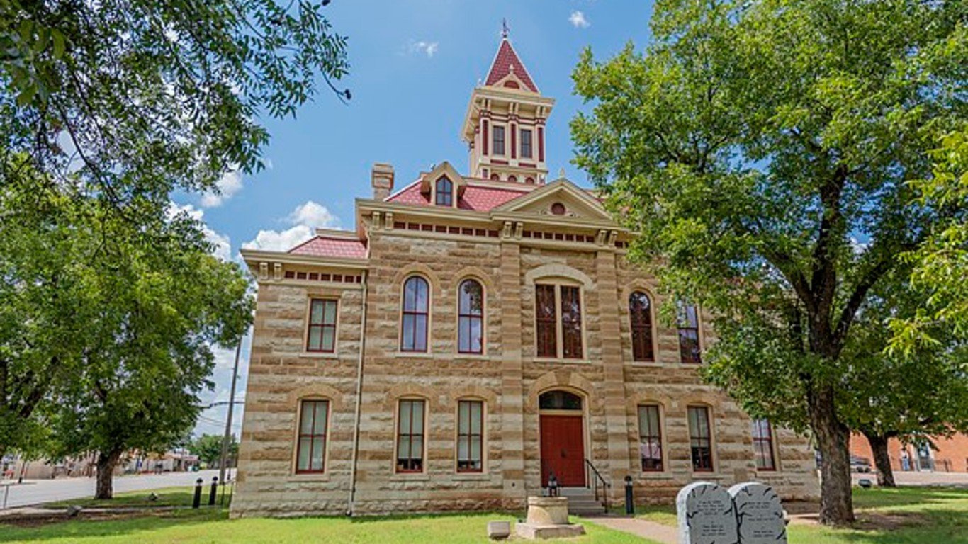 Throckmorton County Courthouse September 2020 by https://commons.wikimedia.org/w/index.php?title=User:Aualliso&action=edit&redlink=1