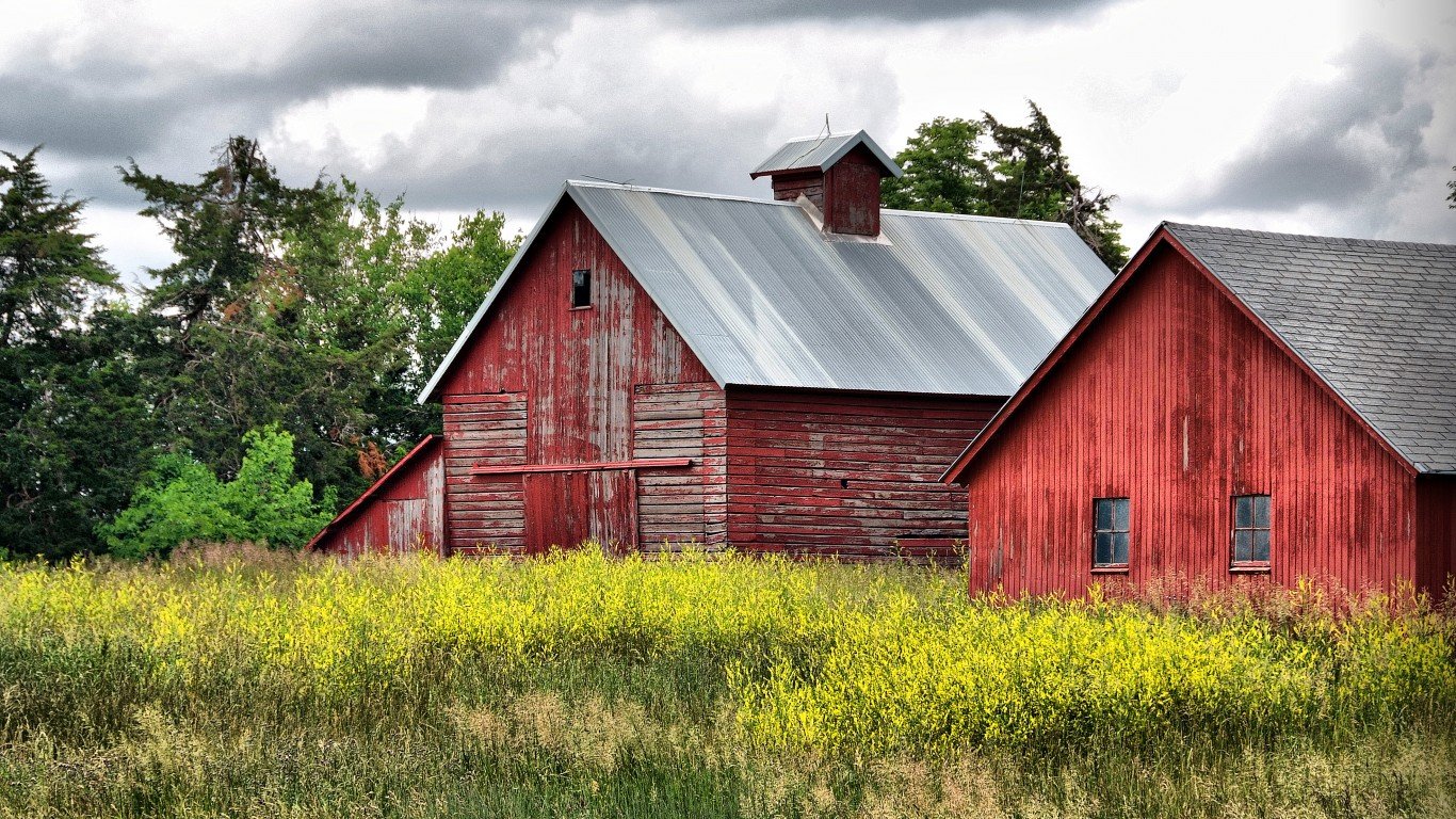 Boone County Farm Buildings by Carl Wycoff