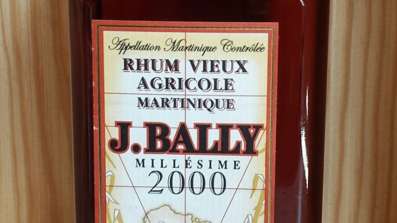 J Bally Rhum Vieux Agricole Vintage 2000 by Dominic Lockyer