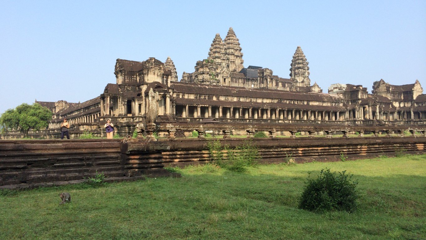 Angkor Wat Side View by Matthew Yglesias