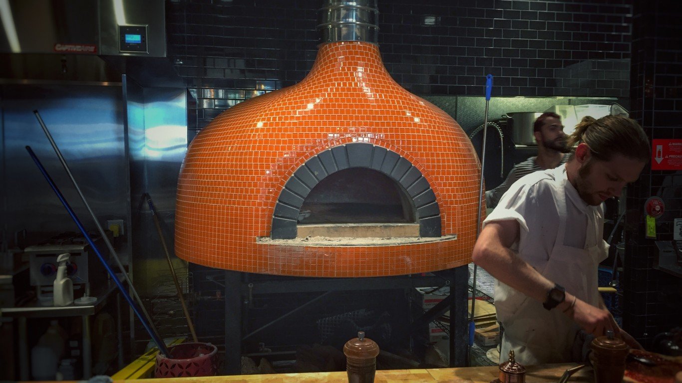 Wood Fired Pizza Oven @ Via Fa... by Shelby L. Bell