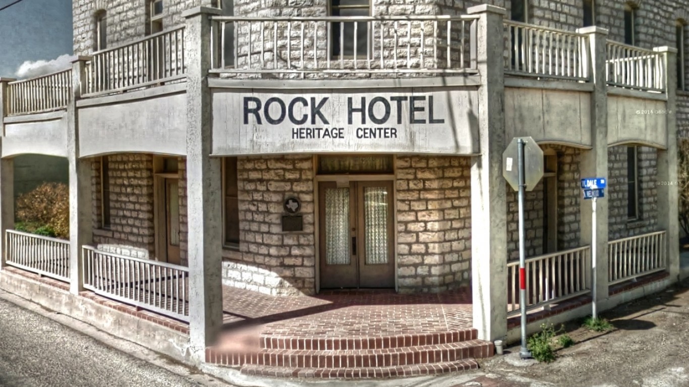 Rock Hotel, Winters, Texas by Kevin Dooley