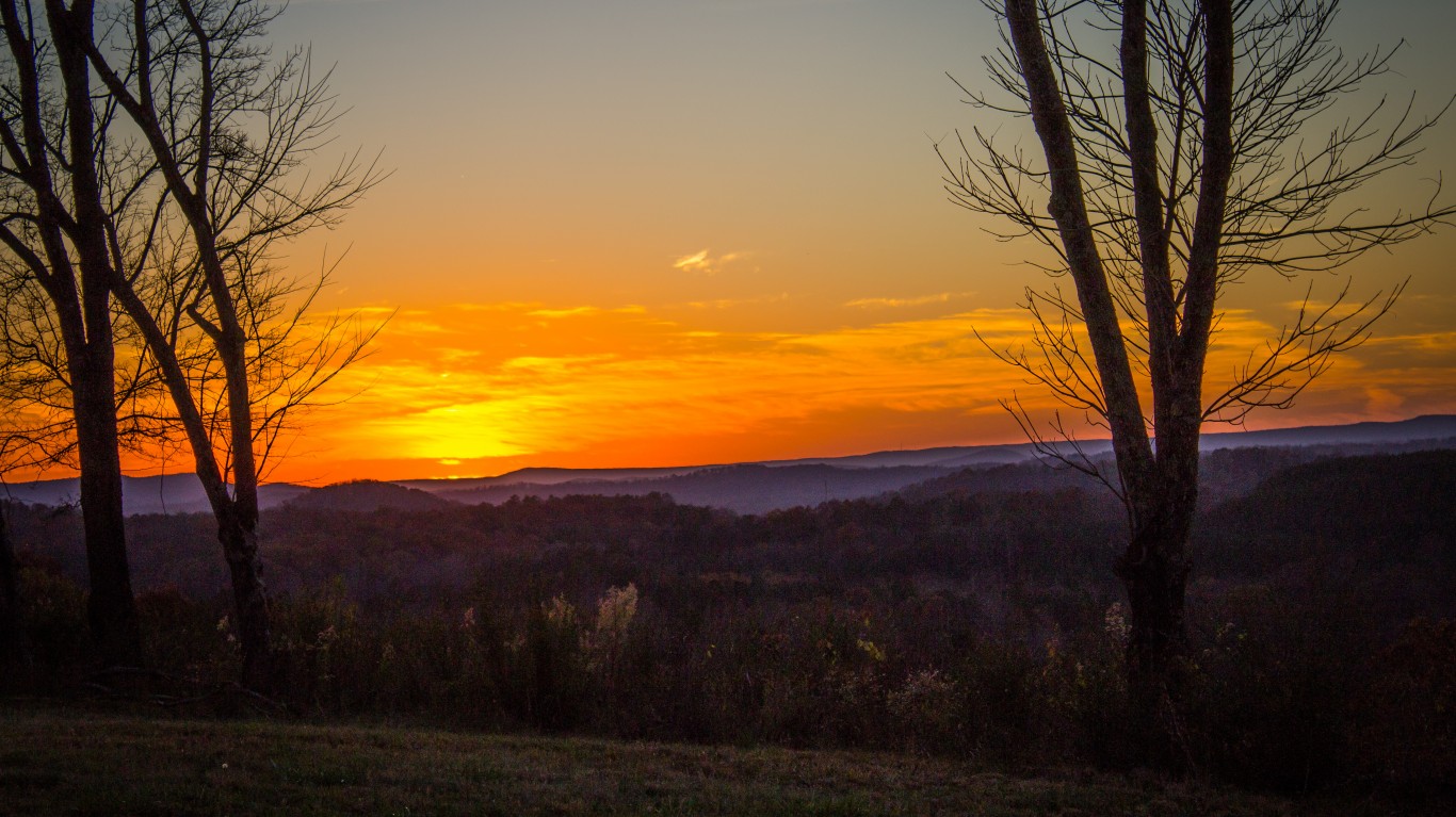 Thanksgiving Day Sunset by Shane Clements