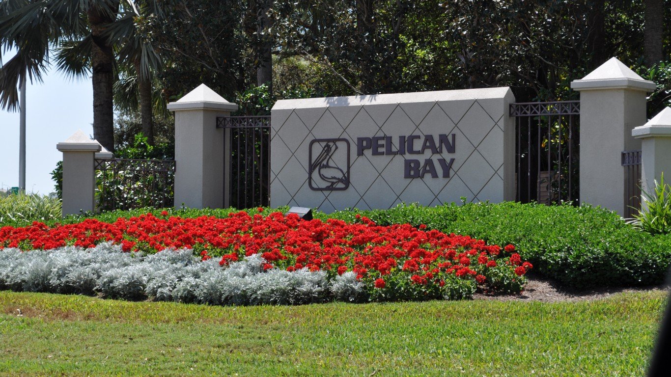 Pelican Bay - North Entrance by naplesrealestate