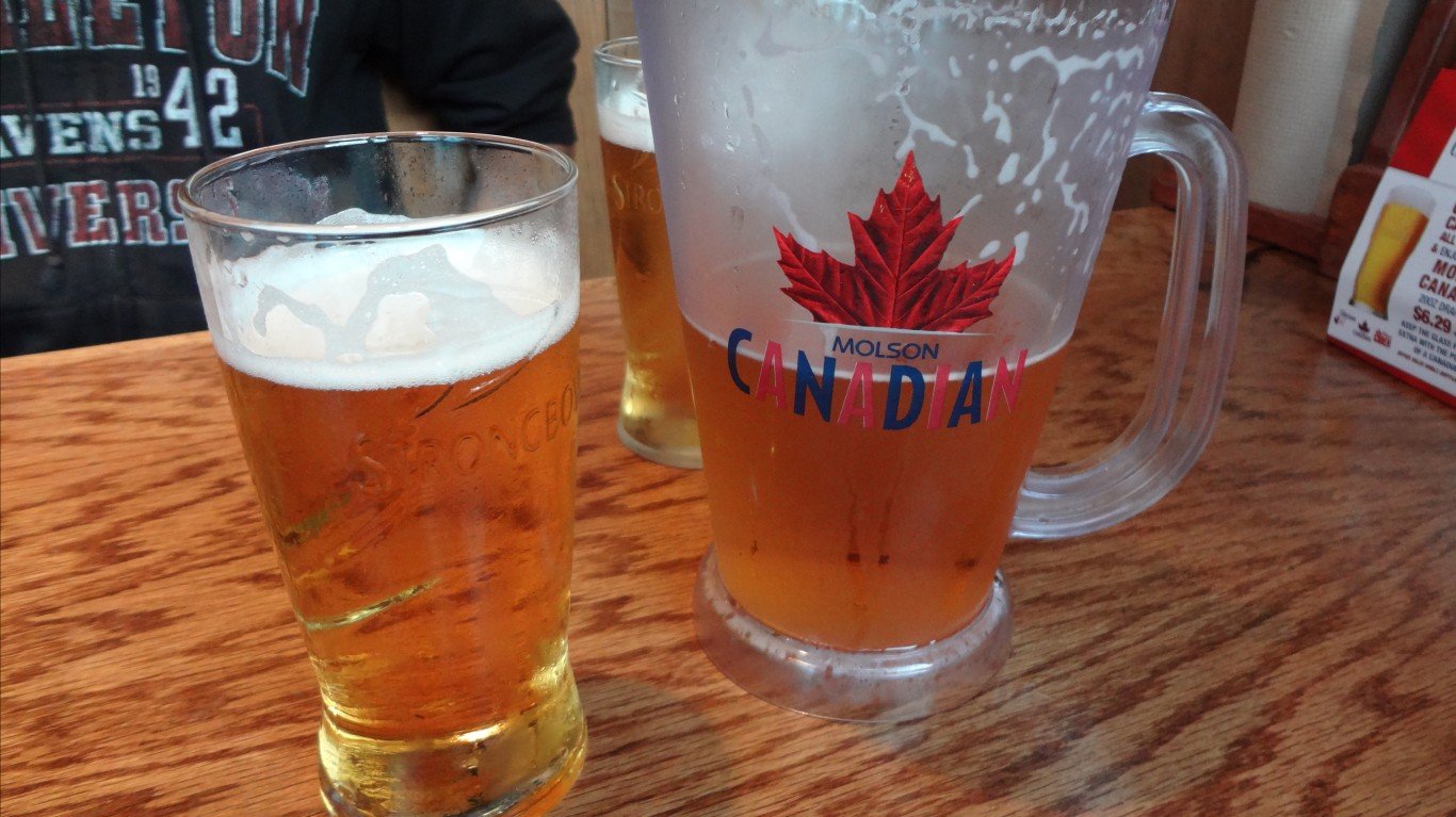 'Canadian' beer by shankar s.